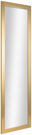 14.25 X 50.25 Inch Over-The-Door Rectangular Full Length Mirror, Space Saving - Image 3
