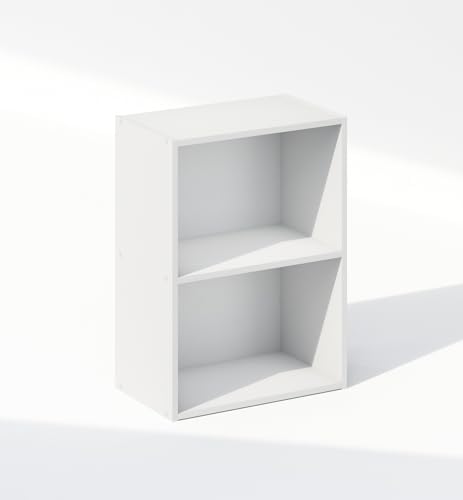 Furinno Reed Closet Organizers and Storage, 2-Tier Closet Organizer, Open Shelf - Image 4
