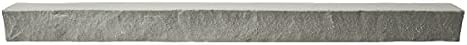 GenStone Faux Stacked Stone Ledger 42" x 2" x 3.5" in Northern Slate Color by GenStone