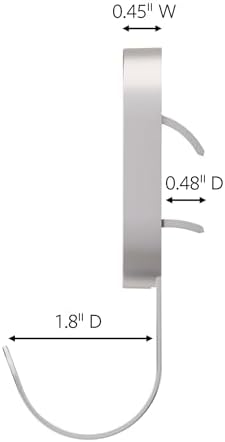 3M Claw Drywall Hooks 25 lbs., 25 lb. / 2 Hooks / 2-Hooks - Image 4