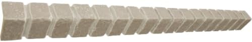 Trim Sill for EverStone Faux Classic Aged Brick Siding Panels, Antique Pearl - Image 2