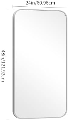 DESBING 24" x 48"Bathroom Mirror, Sliver Wall Mirror - Image 6