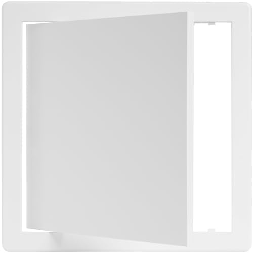 10" x 10" White ABS Plastic Plumbing Access Panel - Image 6