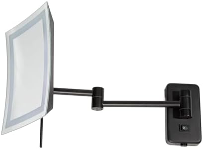 JERDON Hardwired Wall-Mount Makeup Mirror - Image 2