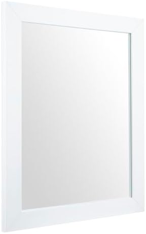 Rectangular Wall Mirror 20x16 Inch Bathroom Mirror by Ruomeng