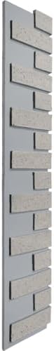 Outside Corner for EverStone Faux Traditional Brick Siding Panels, Morning Dove - Image 3
