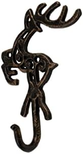 Wall Mounted Cast Iron Home Decor Single Hook - Image 4