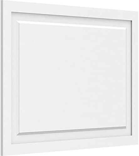 Ekena Millwork 38"W x 28"H x 5/8"P Harrison Raised Panel Decorative Wall Panel by EkenaMillwork