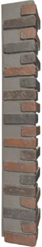 Outside Corner for EverStone Faux Classic Aged Brick Siding Panels, 8 1/2"W x - Image 2