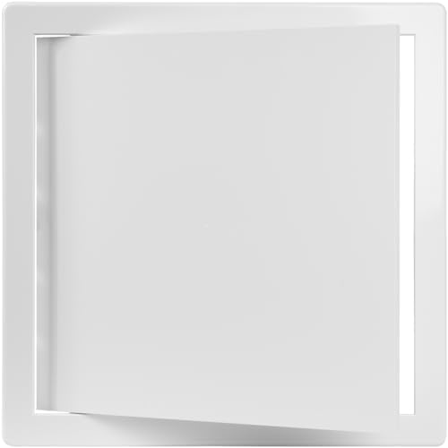 12" x 12" White ABS Plastic Plumbing Access Panel - Image 6