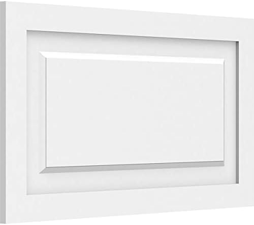 Ekena Millwork 28"W x 16"H x 5/8"P Harrison Raised Panel Decorative Wall Panel by EkenaMillwork