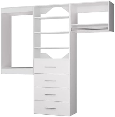 ROOMTEC Modular Closet System, Modern Wooden Tower - Image 7