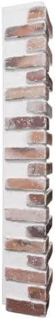 Outside Corner for EverStone Faux Classic Aged Brick Siding Panels, 8 1/2"W x - Image 2