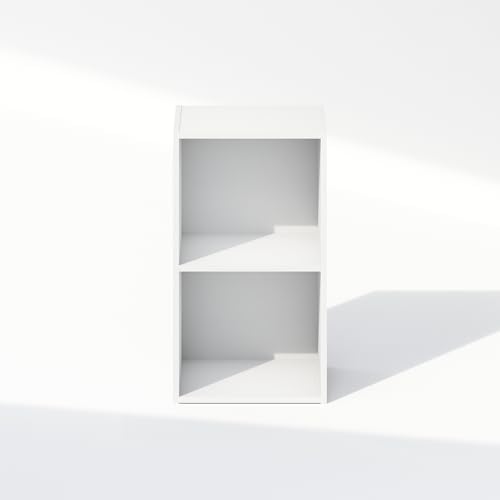 Furinno Reed Closet Organizers and Storage, 2-Tier Closet Organizer, Open Shelf - Image 4
