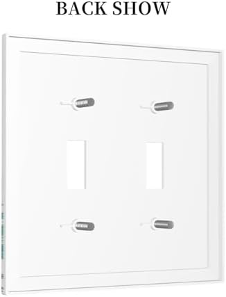 Decorative Switch Plates Blue Green Flowers Light Green Watercolor Patterns 2 - Image 4