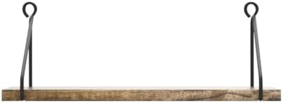 Afuly Rustic Floating Shelves for Wall, Wood Shelf - Image 5