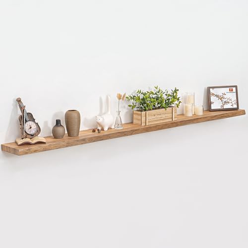 Live Edge Floating Shelves for Wall, Farmhouse Floating Shelf for Living Room by FunMemories