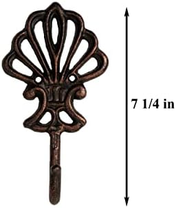Wall Mounted Cast Iron Home Decor Single Hook - Image 2