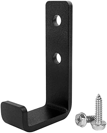 4 Pack 1-5/8" Heavy Duty Steel J Hook, Wall Mount Garage Hanging Bracket - Image 2
