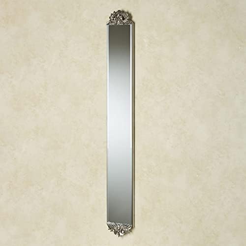 Touch of Class Belinda Slender Wall Mirror Panel, Antique Silver - Image 3