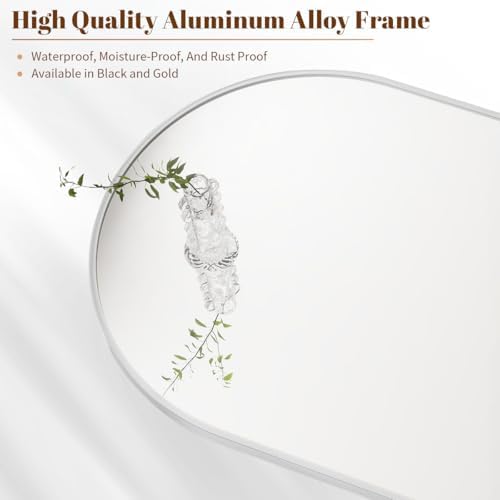 BEAUTYPEAK 20"x30" Arch Bathroom Wall Mirror - Image 3