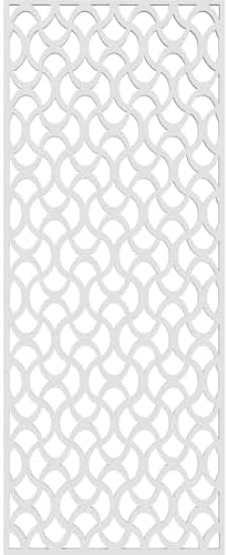 9 3/8"W x 24 3/8"H x 3/8"T Resort Decorative Fretwork Wall Panels in - Image 2