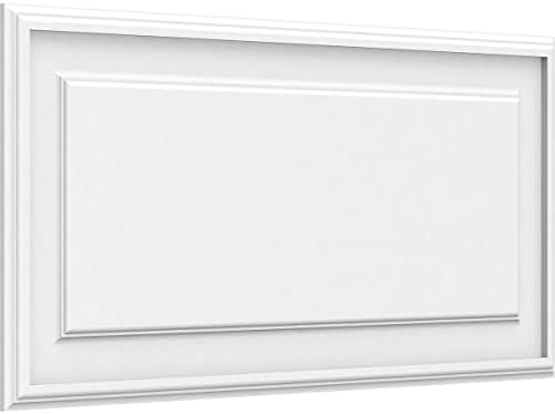 34" W x 16" H x 5/8" P Legacy Raised Panel Decorative Wall Panel by EkenaMillwork
