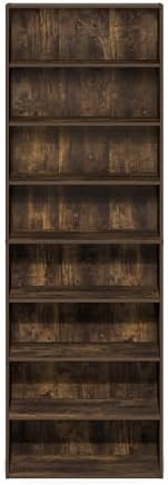 Furinno Basic Book Shelf, 8-Tier Bookcase - Image 7
