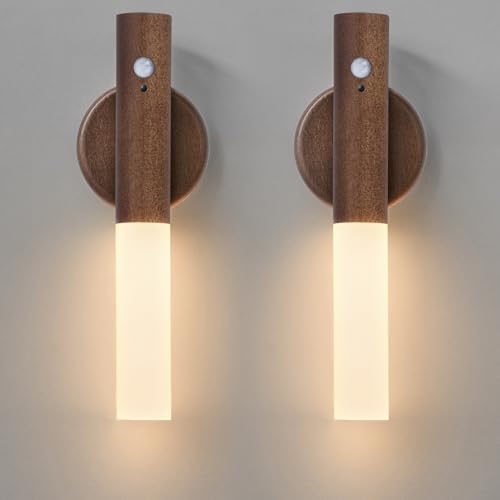 Montford Wall Sconces Set of Two Battery Operated, Motion Sensor Night Light by Montford