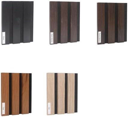 NeatiEase Wood Panels for Wall Color Samples Pack, Soundproof Wood Slat Wall by NeatiEase