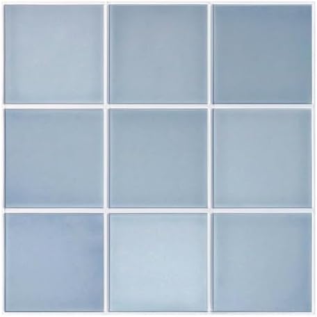Commomy 10 Pcs Faux Brick 3D Peel and Stick Tile 11.8"x11.8" by CommomyDecor