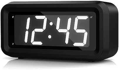 KWANWA Kids Alarm Clock, Auto-Night Mode, Wall-Mount/Table-top by KWANWA