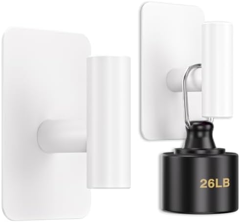 Aikzik Large Heavy Duty Wall Hooks - 26lb Max by Aikzik