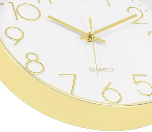 Foxtop Large 14" Wall Clock Silent Battery Operated Analog Clock - Image 7