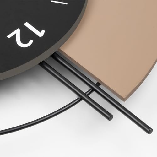 FLEBLE Analog Clock Silent Modern Large Wall Clocks - Image 6