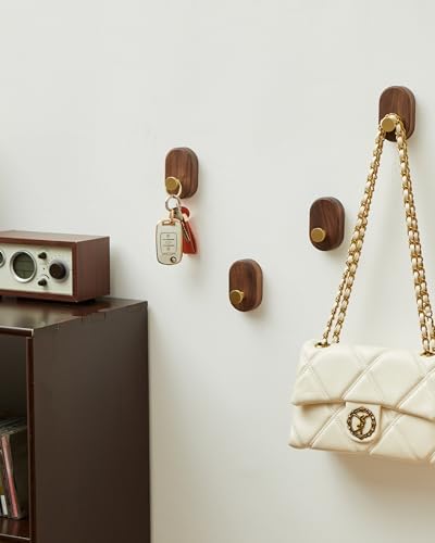 Wood Coat Hooks Wall Mount - Image 4