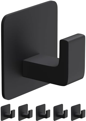 GWAAZXGZ Square Self Adhesive Towel Hooks by GWAAZXGZ