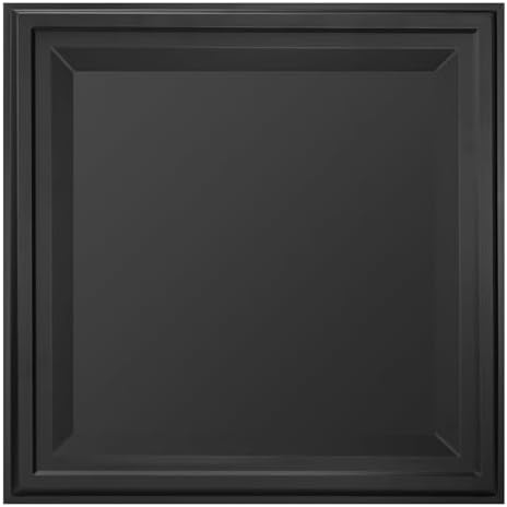 WOWSTAR 12-Pack 24"x24" Drop Ceiling Tiles, Waterproof Glue up Ceiling Panels by WOWSTAR