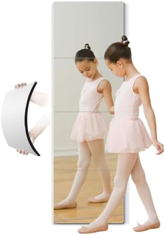 quegau Full Length Safety Shatterproof Mirror by quegau