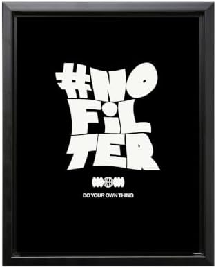 InkFlow Posters No Filter Canvas Poster by InkFlowPosters