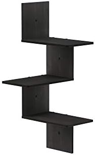 3-Tier Corner Square Wall Shelf, Corner Floating Shelves - Image 4