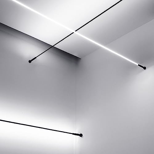 4M LED Linear Wall Lamp, 48W 6000K Rotatable Light, Nordic Minimalist by Unknown