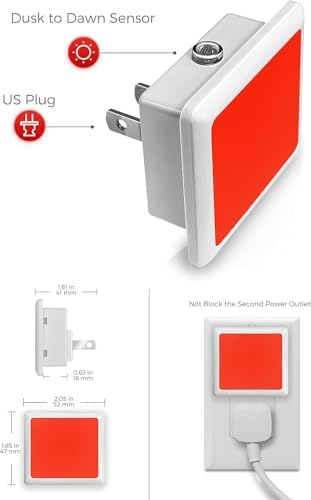 L LOHAS LED Night Light, Night Lights Plug into Wall, Dusk-to-Dawn Sensor - Image 5