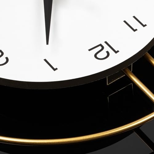Wall Clock Decorative Pendulum Modern Wall Clock Battery Operated - Image 6