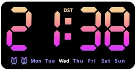 Digital Wall Clock Battery Operated, Large LED by Unknown