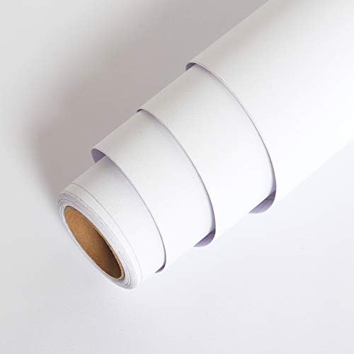 LACHEERY Matte White Contact Paper Decorative Self Adhesive White Wall Paper by LaCheery