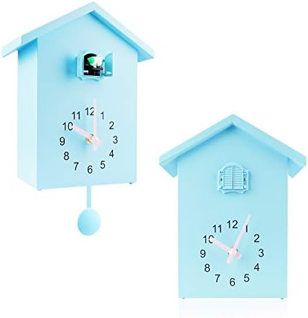 KEYPOWER Cuckoo Clock Cuckoo Wall Clock, Cuckoo Bird Voices Call, Design Clock by KEYPOWER