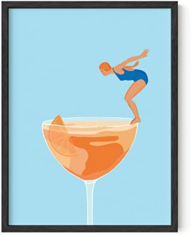 HAUS AND HUES Preppy Pictures Bar Art by HausandHuesArtPrints