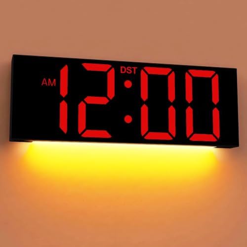 JALL Digital Wall Clock Large Display by JALL
