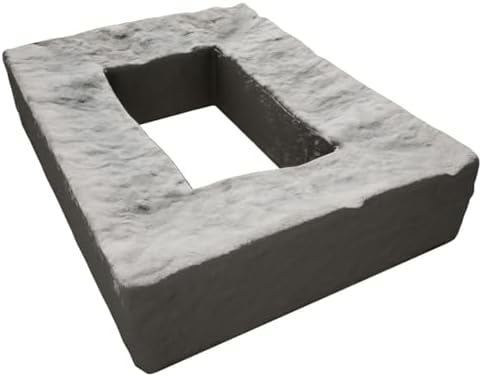 Universal Electrical Cover for EverStone Faux Stone Siding Panels, Harbor Mist - Image 5